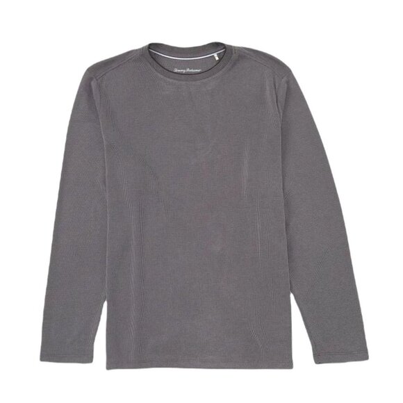 Tommy Bahama Other - Tommy Bahama Men's Big & Tall 3XB Black Coastal Crest Long Sleeve Crew T-Shirt